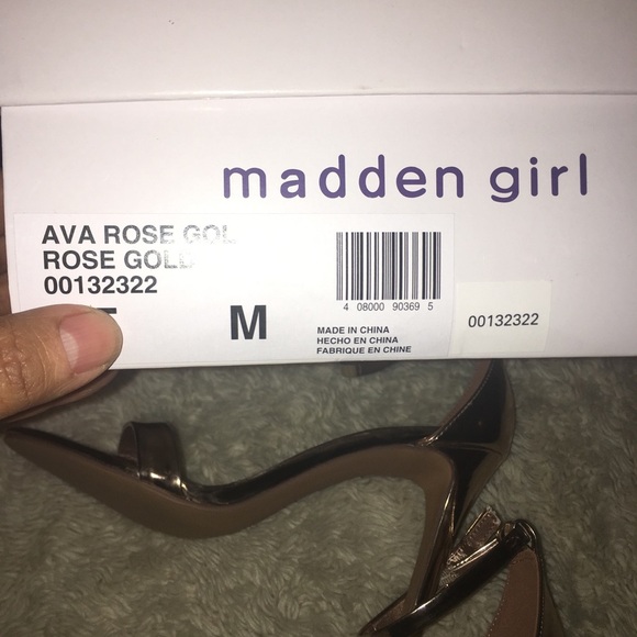 Madden Girl Rose Gold Heels - Picture 7 of 7